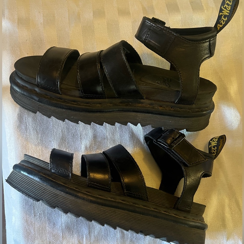 COPY - Dr. Martens Blaire platform gladiator sandal size 7